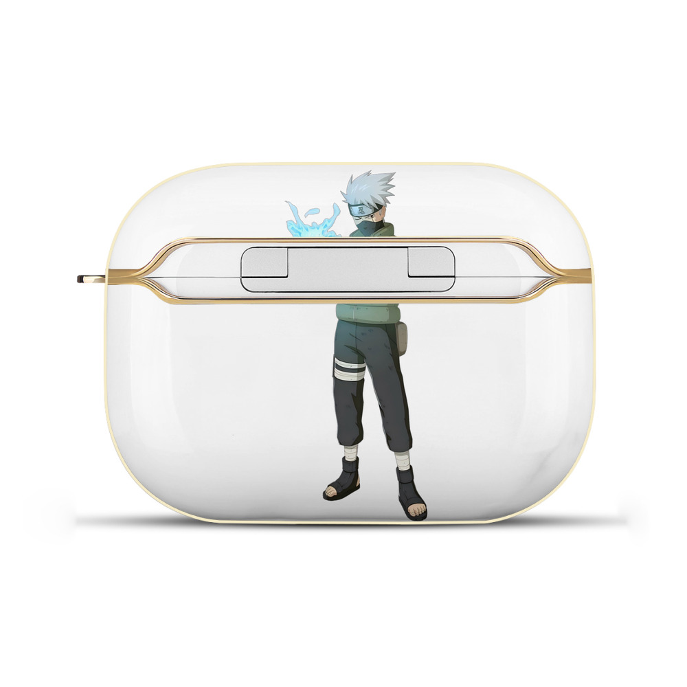 （画像用） NARUTO -ナルト- はたけ カカシ Hatake Kakashi 【AirPods Pro用】ハードシェル保護ケース｜耐衝撃・防指紋・カラビナ付き商品仕様