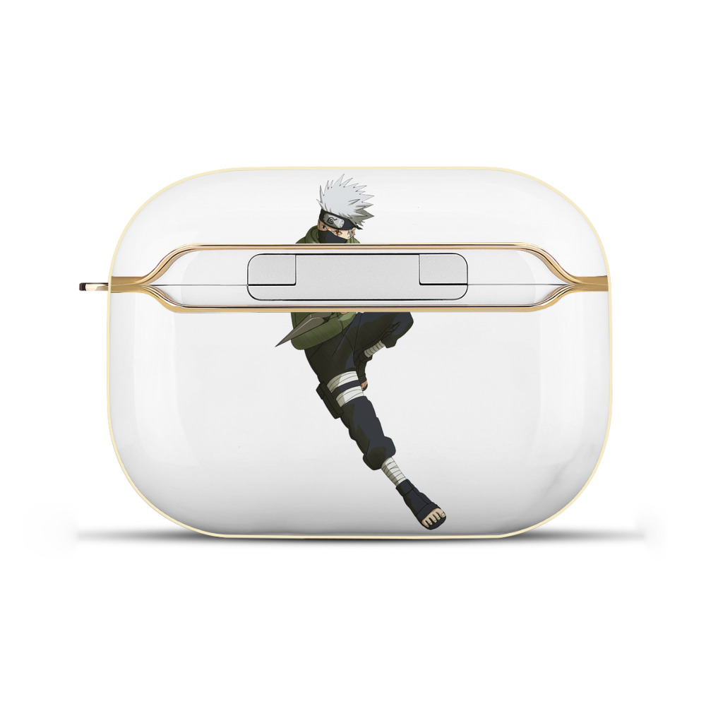 （画像用） NARUTO -ナルト- はたけ カカシ Hatake Kakashi 【AirPods Pro用】ハードシェル保護ケース｜耐衝撃・防指紋・カラビナ付き商品仕様