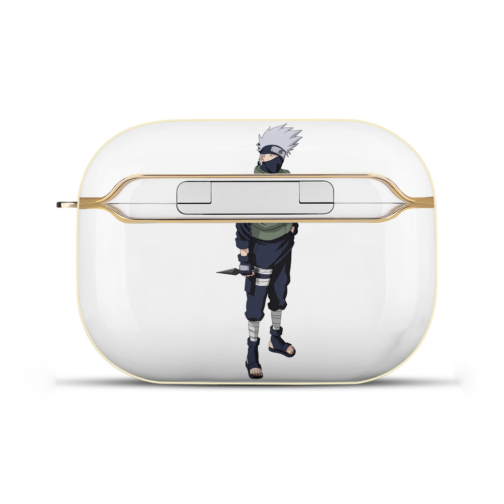 （画像用） NARUTO -ナルト- はたけ カカシ Hatake Kakashi 【AirPods Pro用】ハードシェル保護ケース｜耐衝撃・防指紋・カラビナ付き商品仕様