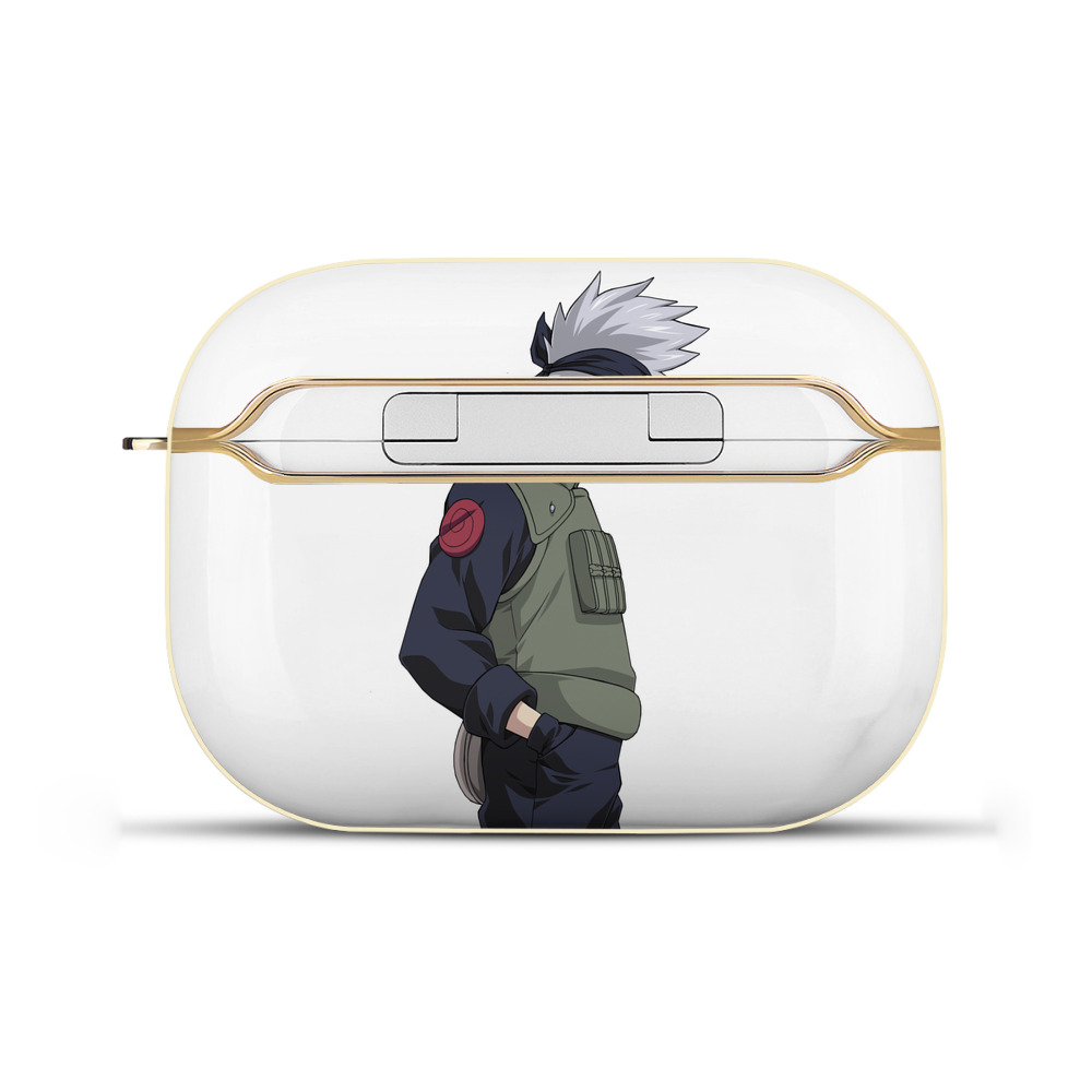 （画像用） NARUTO -ナルト- はたけ カカシ Hatake Kakashi 【AirPods Pro用】ハードシェル保護ケース｜耐衝撃・防指紋・カラビナ付き商品仕様
