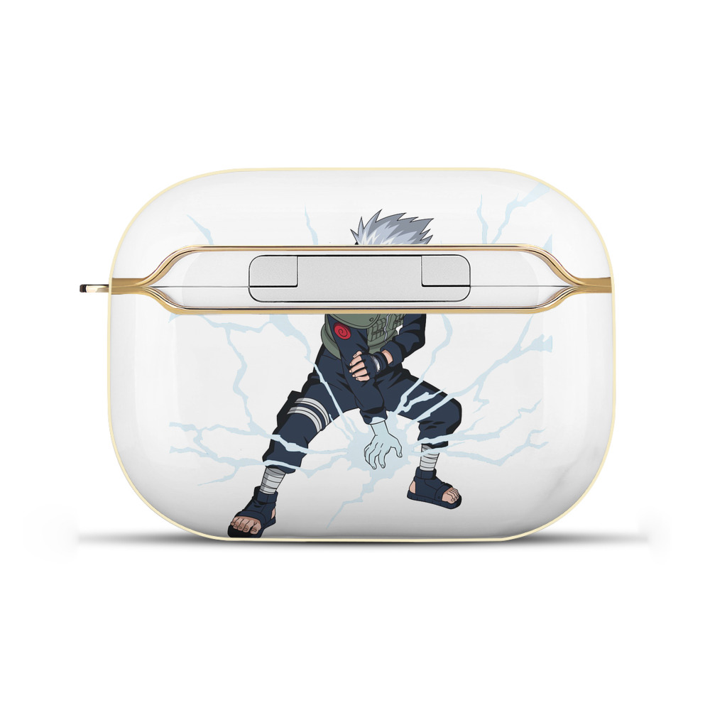 （画像用） NARUTO -ナルト- はたけ カカシ Hatake Kakashi 【AirPods Pro用】ハードシェル保護ケース｜耐衝撃・防指紋・カラビナ付き商品仕様
