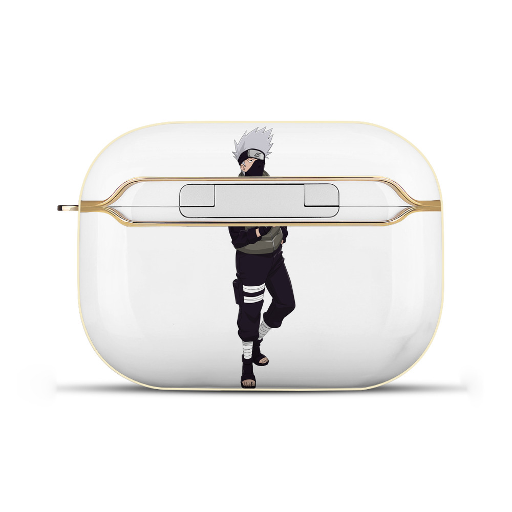 （画像用） NARUTO -ナルト- はたけ カカシ Hatake Kakashi 【AirPods Pro用】ハードシェル保護ケース｜耐衝撃・防指紋・カラビナ付き商品仕様