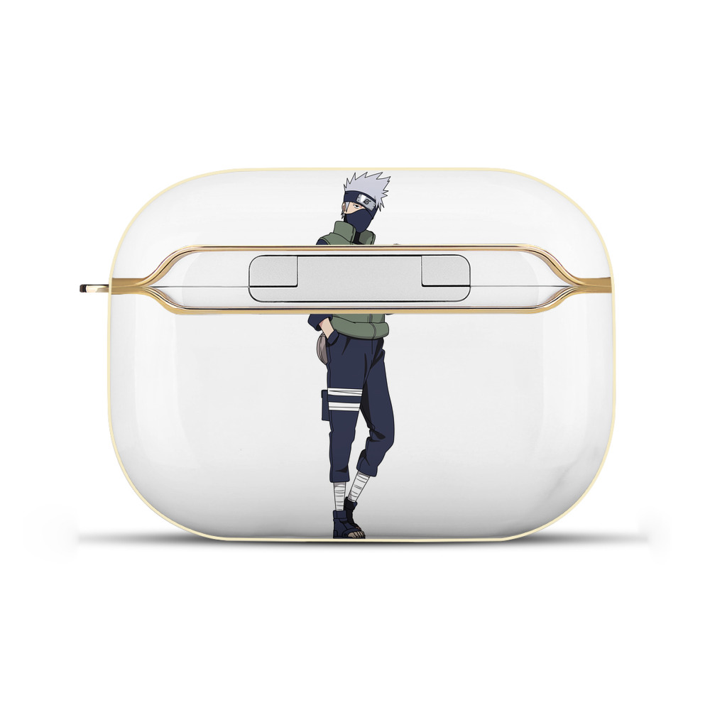 （画像用） NARUTO -ナルト- はたけ カカシ Hatake Kakashi 【AirPods Pro用】ハードシェル保護ケース｜耐衝撃・防指紋・カラビナ付き商品仕様