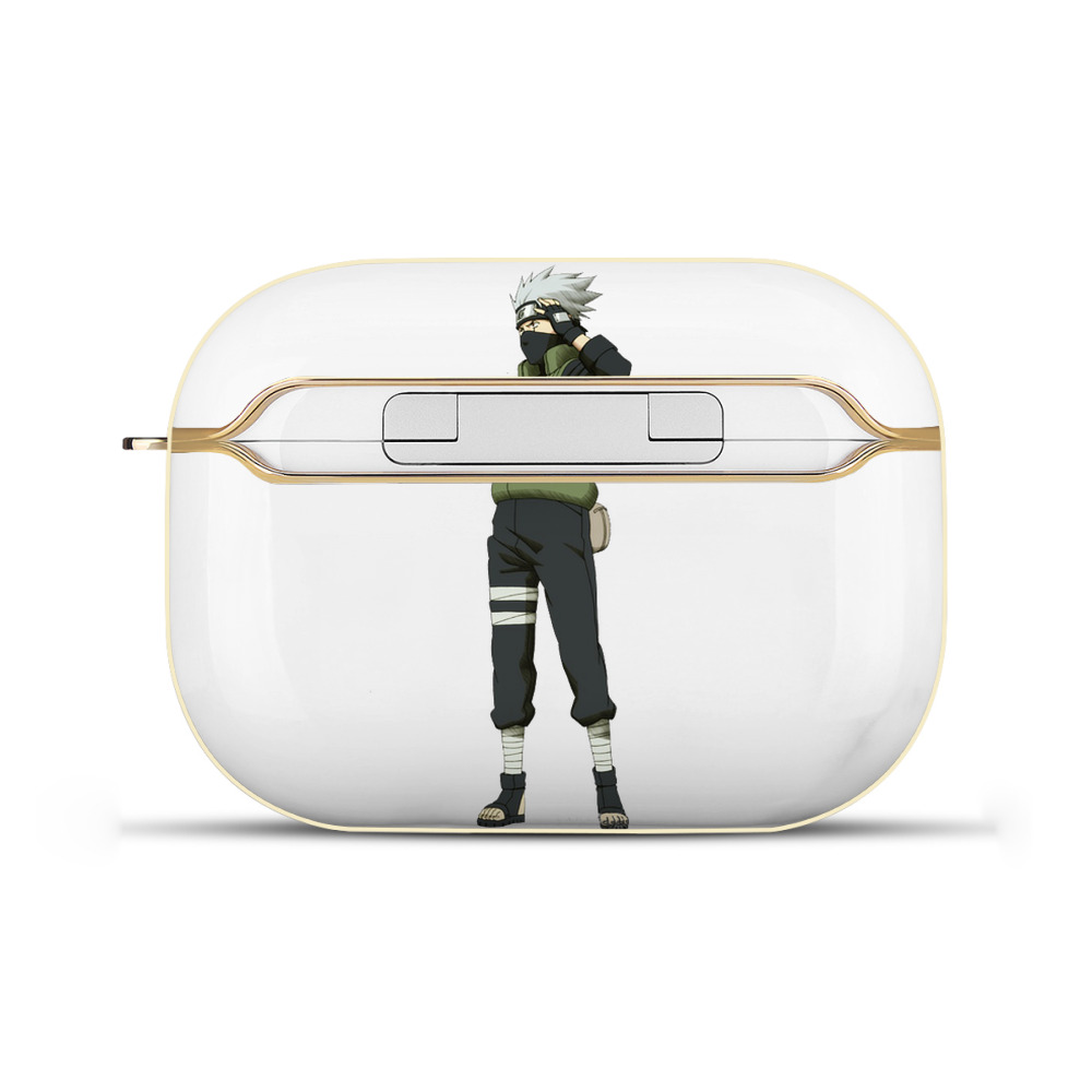（画像用） NARUTO -ナルト- はたけ カカシ Hatake Kakashi 【AirPods Pro用】ハードシェル保護ケース｜耐衝撃・防指紋・カラビナ付き商品仕様