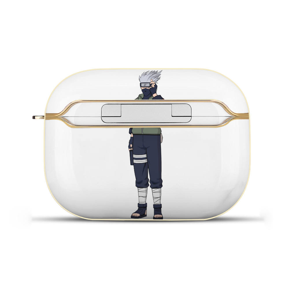 （画像用） NARUTO -ナルト- はたけ カカシ Hatake Kakashi 【AirPods Pro用】ハードシェル保護ケース｜耐衝撃・防指紋・カラビナ付き商品仕様