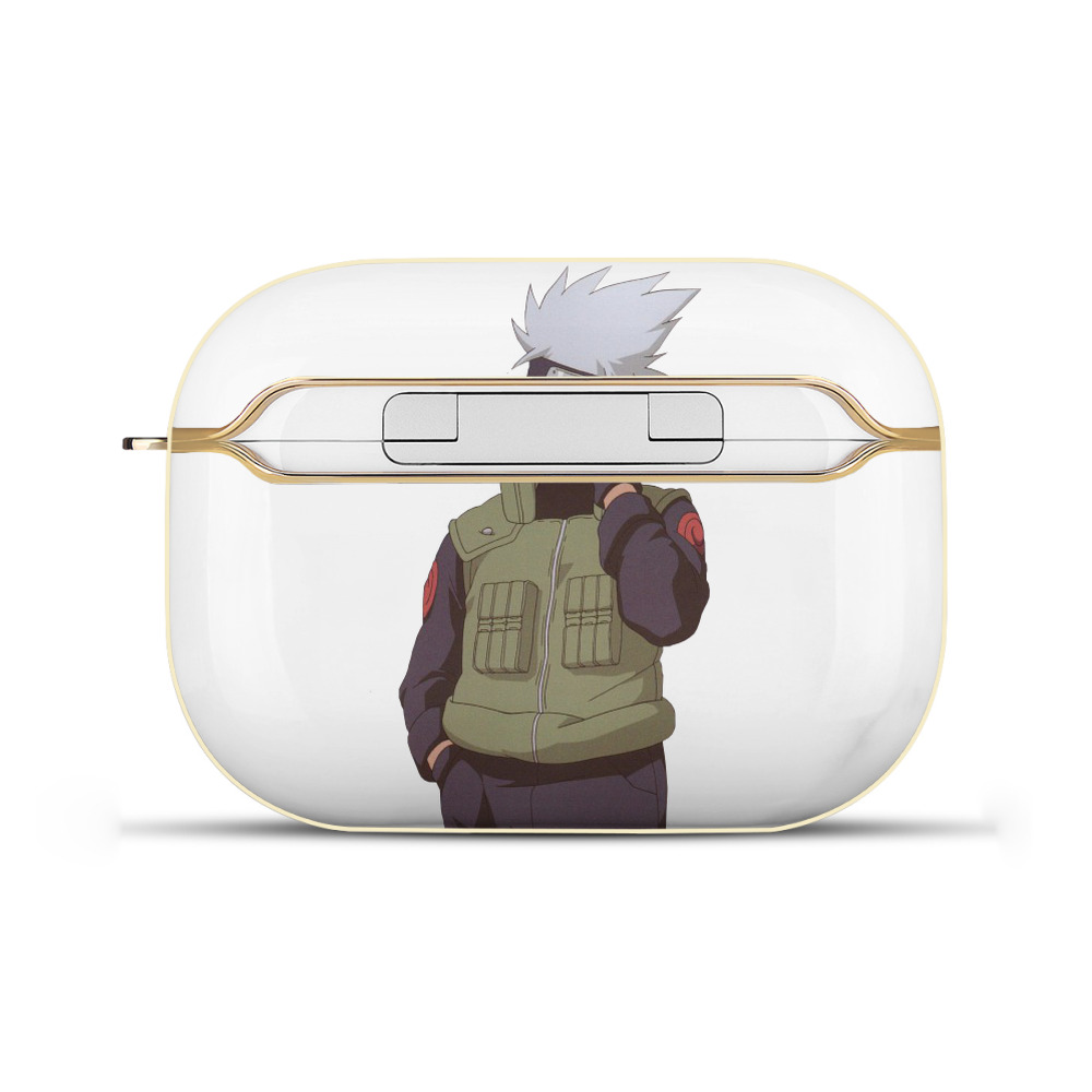 （画像用） NARUTO -ナルト- はたけ カカシ Hatake Kakashi 【AirPods Pro用】ハードシェル保護ケース｜耐衝撃・防指紋・カラビナ付き商品仕様