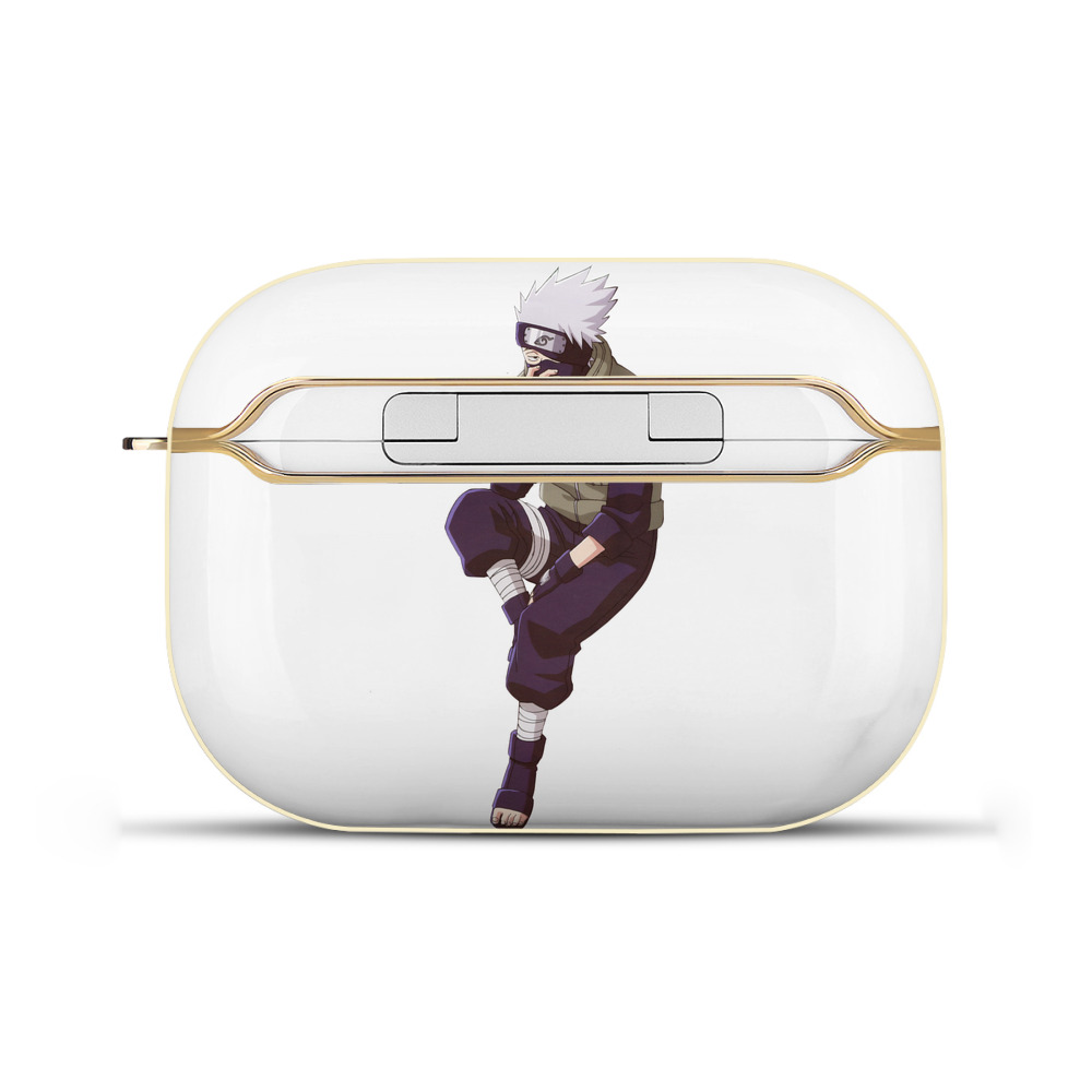 （画像用） NARUTO -ナルト- はたけ カカシ Hatake Kakashi 【AirPods Pro用】ハードシェル保護ケース｜耐衝撃・防指紋・カラビナ付き商品仕様