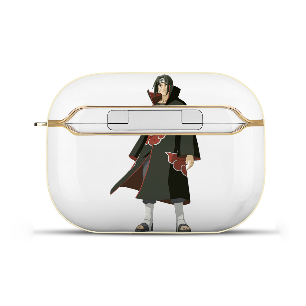 （画像用） NARUTO -ナルト- うちは イタチ Uchiha Itachi 【AirPods Pro用】ハードシェル保護ケース｜耐衝撃・防指紋・カラビナ付き商品仕様