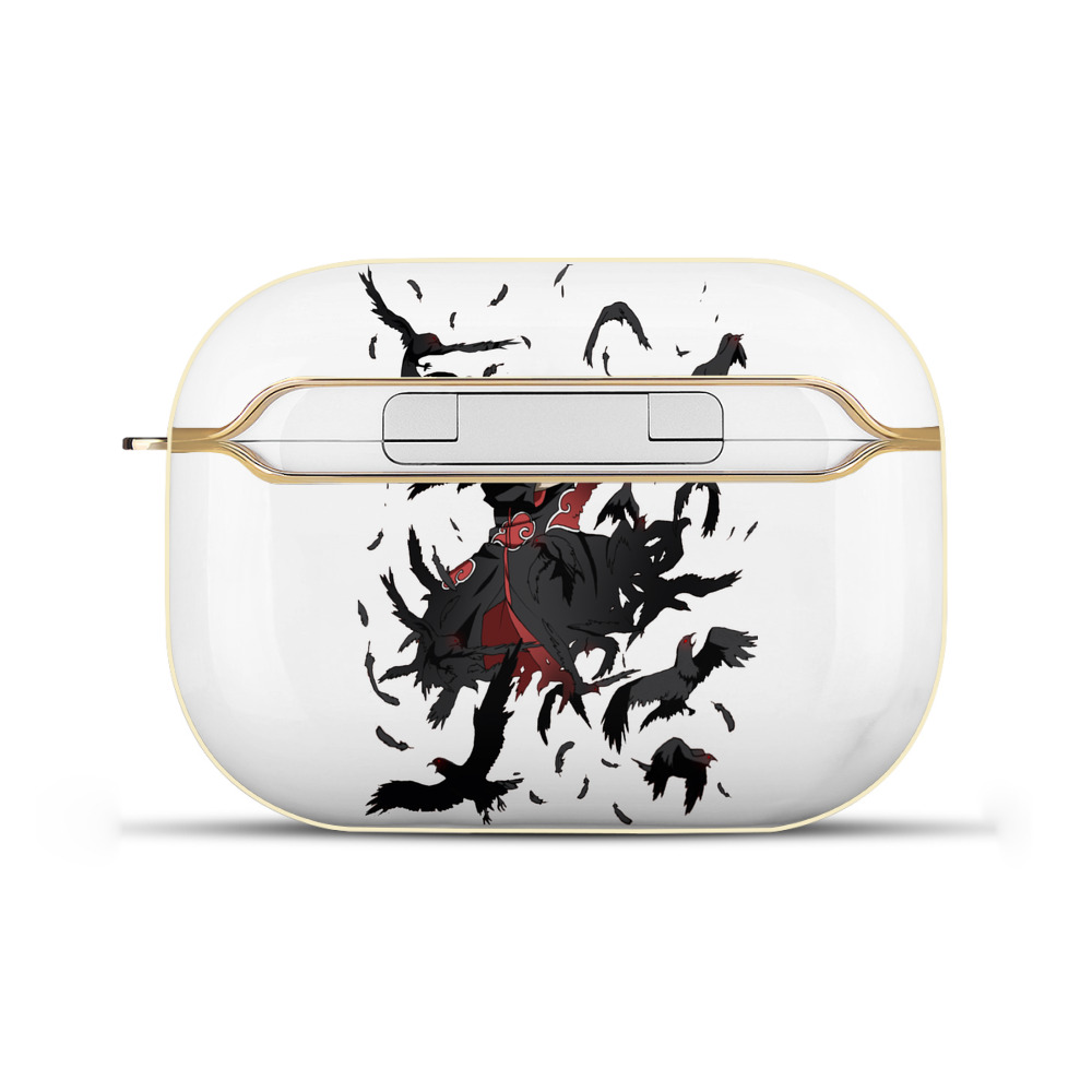 （画像用） NARUTO -ナルト- うちは イタチ Uchiha Itachi 【AirPods Pro用】ハードシェル保護ケース｜耐衝撃・防指紋・カラビナ付き商品仕様