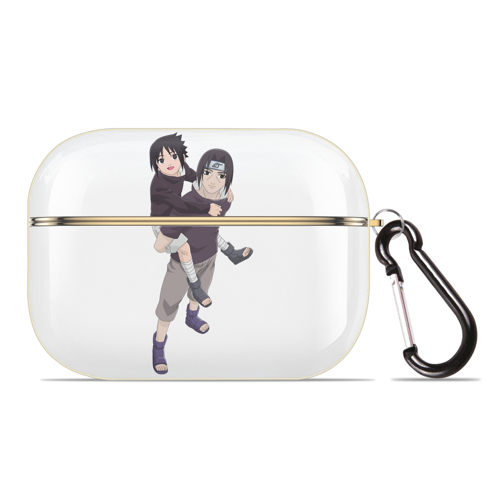 （画像用） NARUTO -ナルト- うちは イタチ Uchiha Itachi 【AirPods Pro用】ハードシェル保護ケース｜耐衝撃・防指紋・カラビナ付き商品仕様
