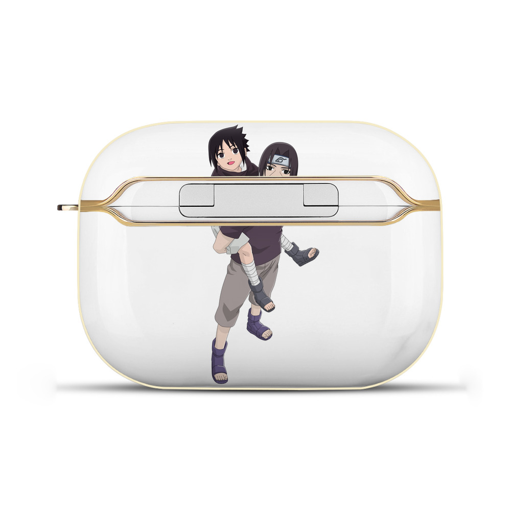 （画像用） NARUTO -ナルト- うちは イタチ Uchiha Itachi 【AirPods Pro用】ハードシェル保護ケース｜耐衝撃・防指紋・カラビナ付き商品仕様
