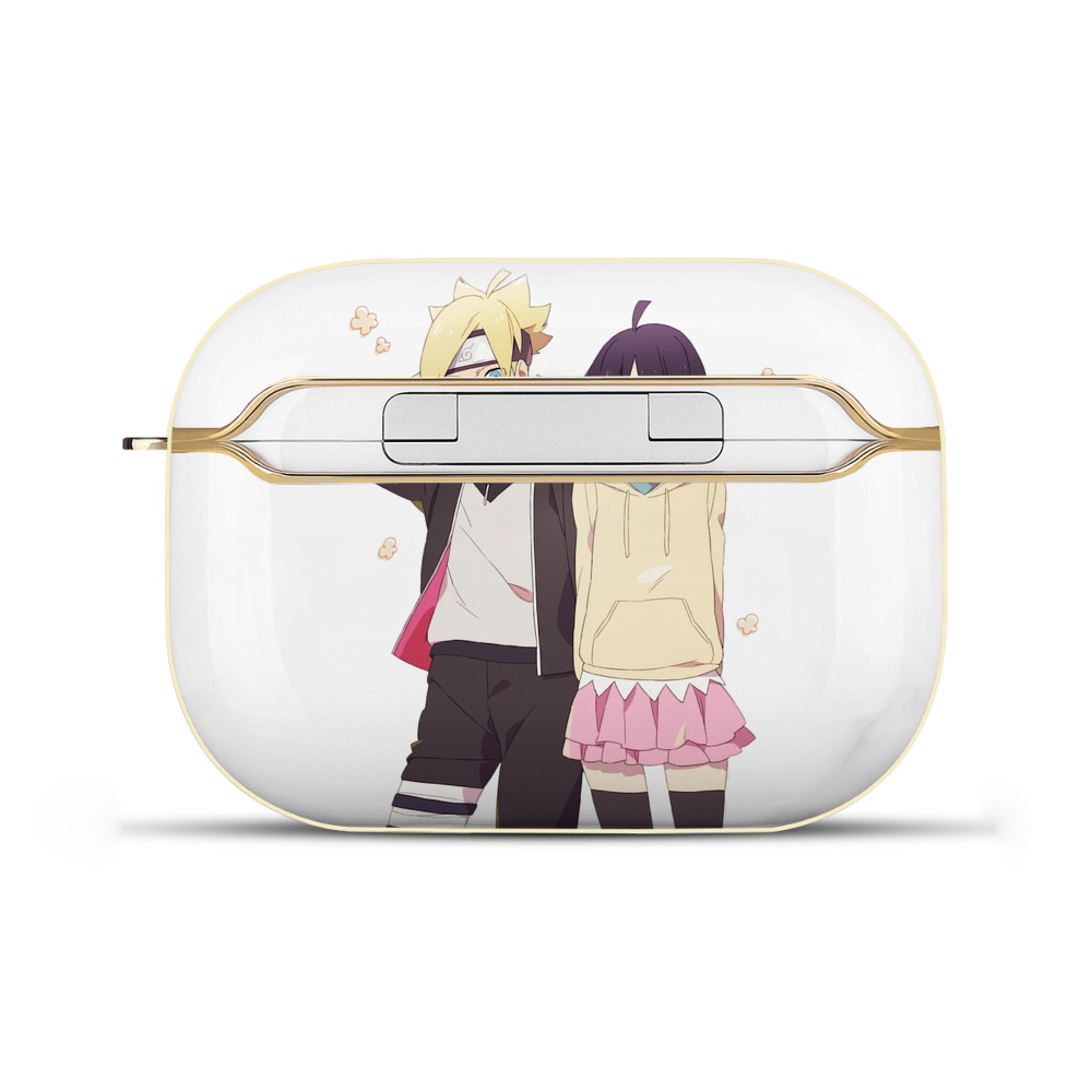 （画像用） NARUTO -ナルト- うずまき ボルト Uzumaki Boruto 【AirPods Pro用】ハードシェル保護ケース｜耐衝撃・防指紋・カラビナ付き商品仕様