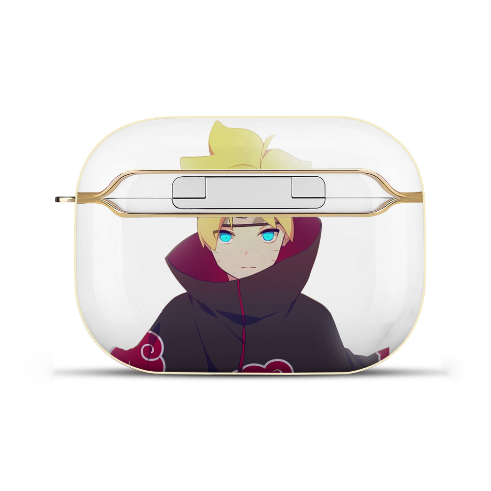 （画像用） NARUTO -ナルト- うずまき ボルト Uzumaki Boruto 【AirPods Pro用】ハードシェル保護ケース｜耐衝撃・防指紋・カラビナ付き商品仕様