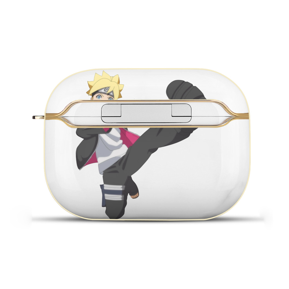 （画像用） NARUTO -ナルト- うずまき ボルト Uzumaki Boruto 【AirPods Pro用】ハードシェル保護ケース｜耐衝撃・防指紋・カラビナ付き商品仕様
