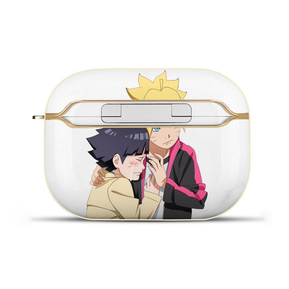 （画像用） NARUTO -ナルト- うずまき ボルト Uzumaki Boruto 【AirPods Pro用】ハードシェル保護ケース｜耐衝撃・防指紋・カラビナ付き商品仕様