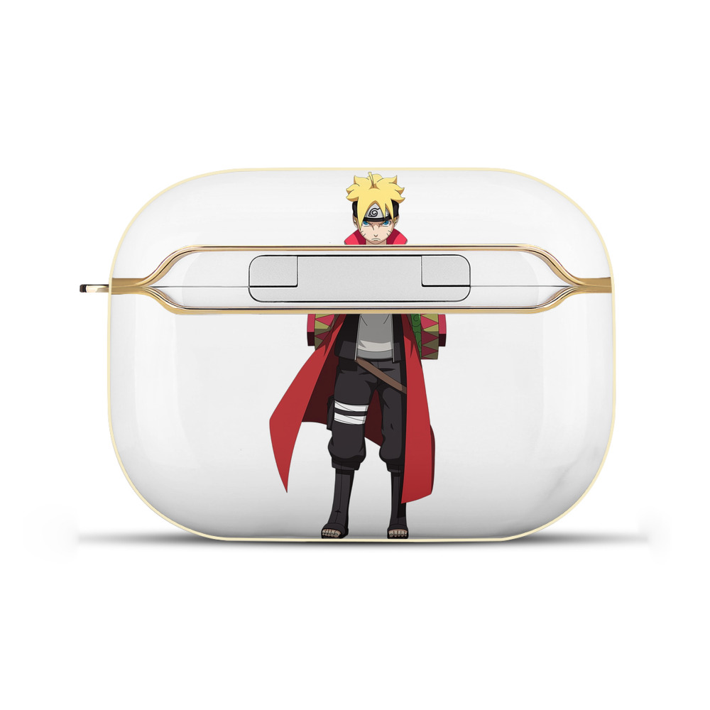 （画像用） NARUTO -ナルト- うずまき ボルト Uzumaki Boruto 【AirPods Pro用】ハードシェル保護ケース｜耐衝撃・防指紋・カラビナ付き商品仕様