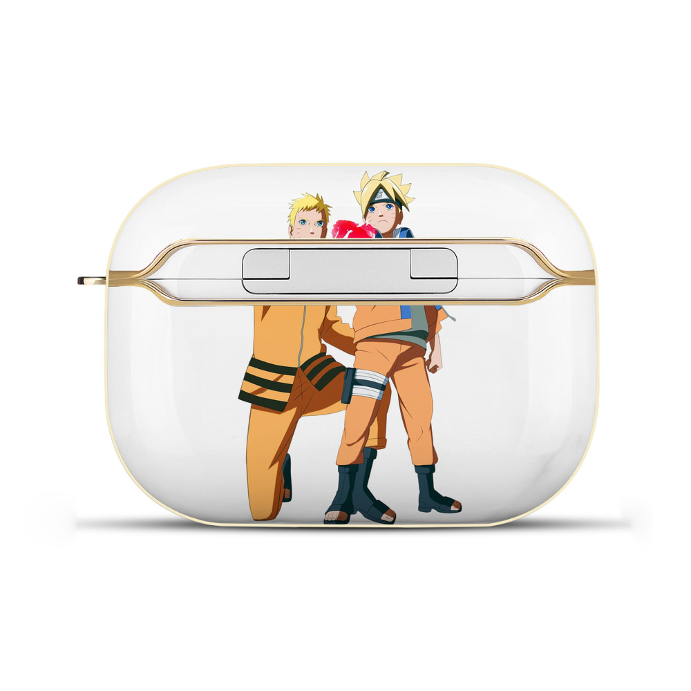 （画像用） NARUTO -ナルト- うずまき ボルト Uzumaki Boruto 【AirPods Pro用】ハードシェル保護ケース｜耐衝撃・防指紋・カラビナ付き商品仕様