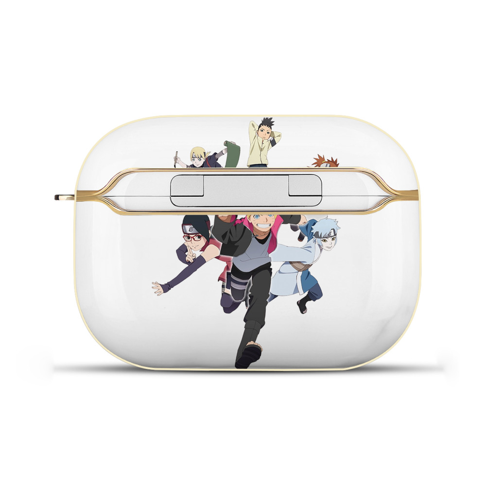（画像用） NARUTO -ナルト- うずまき ボルト Uzumaki Boruto 【AirPods Pro用】ハードシェル保護ケース｜耐衝撃・防指紋・カラビナ付き商品仕様
