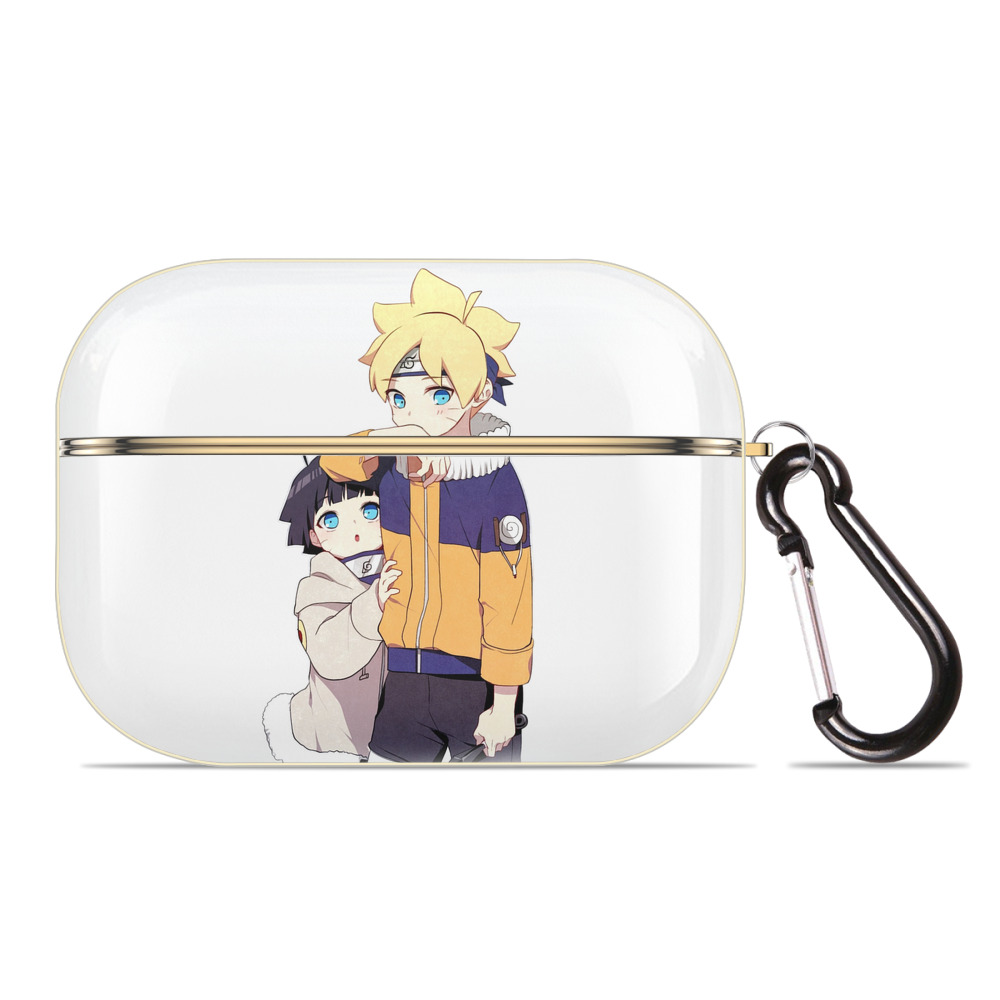 （画像用） NARUTO -ナルト- うずまき ボルト Uzumaki Boruto 【AirPods Pro用】ハードシェル保護ケース｜耐衝撃・防指紋・カラビナ付き商品仕様