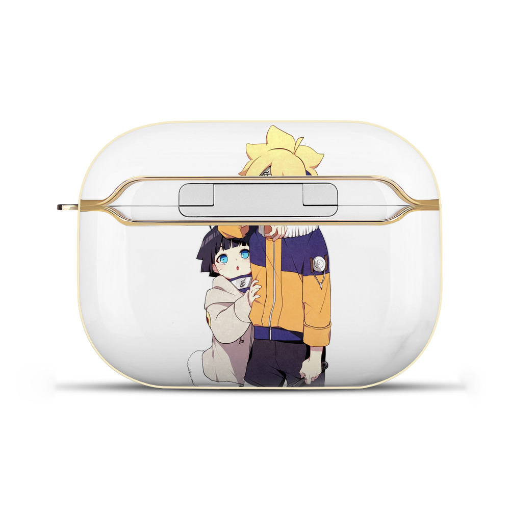 （画像用） NARUTO -ナルト- うずまき ボルト Uzumaki Boruto 【AirPods Pro用】ハードシェル保護ケース｜耐衝撃・防指紋・カラビナ付き商品仕様