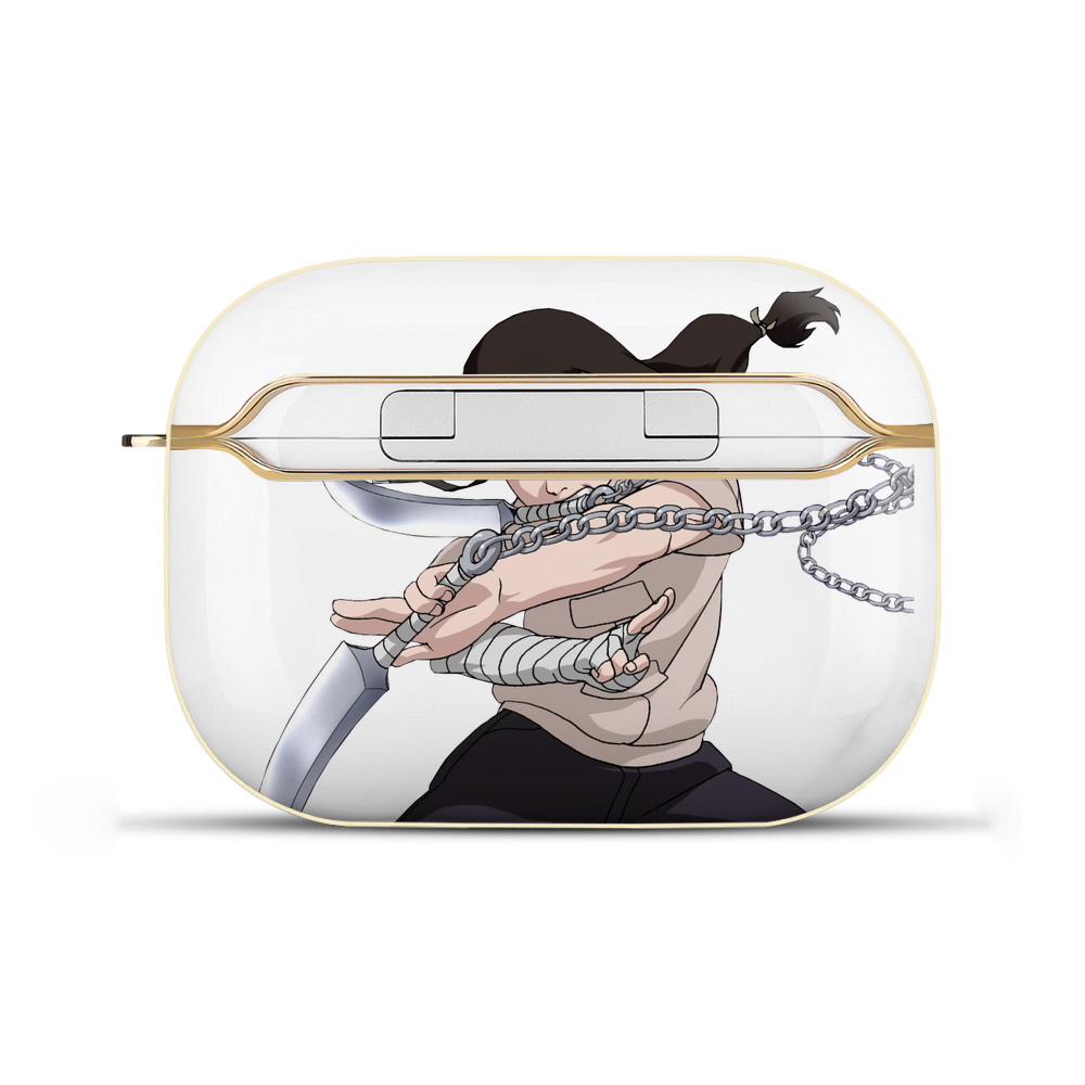 （画像用） NARUTO -ナルト- 日向ネジ Hyūga Neji 【AirPods Pro用】ハードシェル保護ケース｜耐衝撃・防指紋・カラビナ付き商品仕様