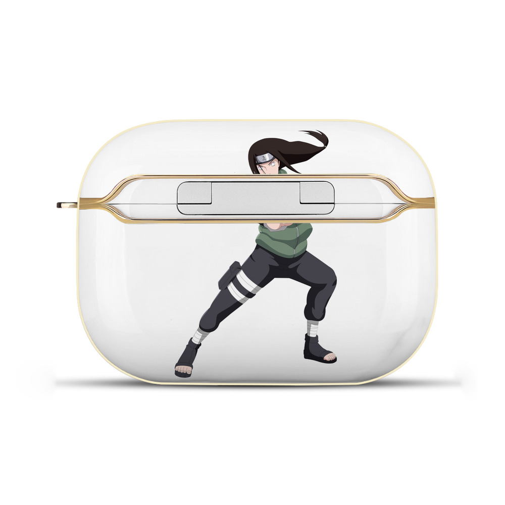 （画像用） NARUTO -ナルト- 日向ネジ Hyūga Neji 【AirPods Pro用】ハードシェル保護ケース｜耐衝撃・防指紋・カラビナ付き商品仕様