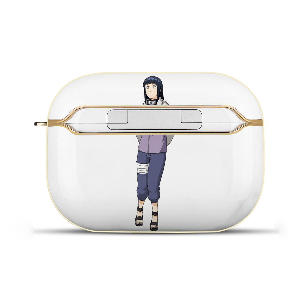 （画像用） NARUTO -ナルト- 日向ヒナタ Hyūga Hinata 【AirPods Pro用】ハードシェル保護ケース｜耐衝撃・防指紋・カラビナ付き商品仕様