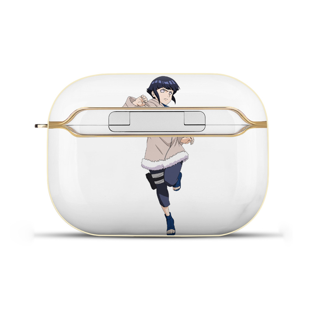 （画像用） NARUTO -ナルト- 日向ヒナタ Hyūga Hinata 【AirPods Pro用】ハードシェル保護ケース｜耐衝撃・防指紋・カラビナ付き商品仕様