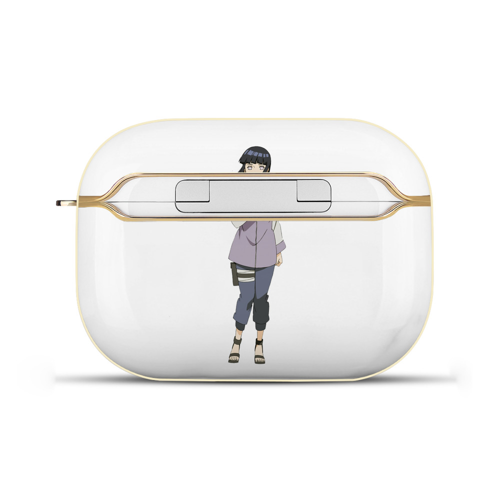 （画像用） NARUTO -ナルト- 日向ヒナタ Hyūga Hinata 【AirPods Pro用】ハードシェル保護ケース｜耐衝撃・防指紋・カラビナ付き商品仕様