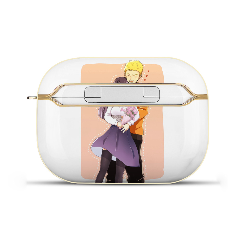 （画像用） NARUTO -ナルト- 日向ヒナタ Hyūga Hinata 【AirPods Pro用】ハードシェル保護ケース｜耐衝撃・防指紋・カラビナ付き商品仕様