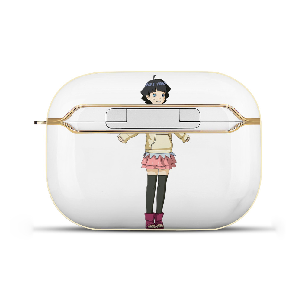 （画像用） NARUTO -ナルト- うずまき ヒマワリ Uzumaki Himawari 【AirPods Pro用】ハードシェル保護ケース｜耐衝撃・防指紋・カラビナ付き商品仕様