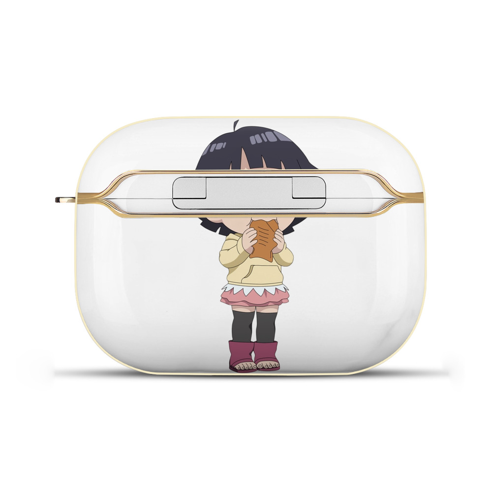 （画像用） NARUTO -ナルト- うずまき ヒマワリ Uzumaki Himawari 【AirPods Pro用】ハードシェル保護ケース｜耐衝撃・防指紋・カラビナ付き商品仕様