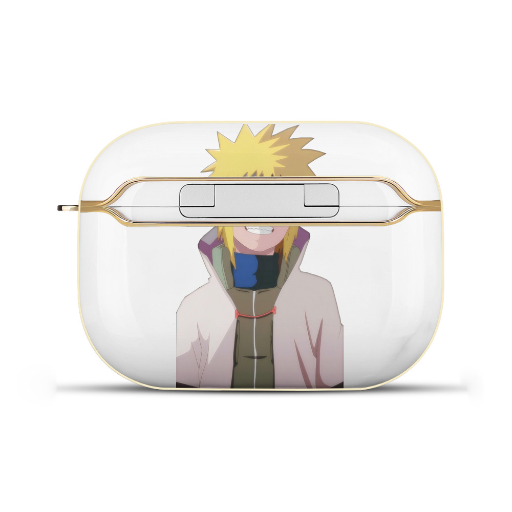 （画像用） NARUTO -ナルト- 波風 ミナト Namikaze Minato 【AirPods Pro用】ハードシェル保護ケース｜耐衝撃・防指紋・カラビナ付き商品仕様