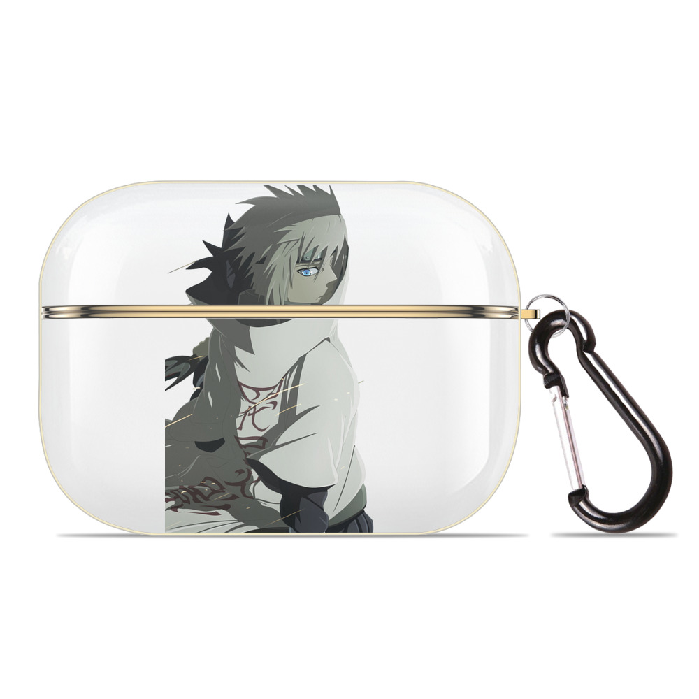 （画像用） NARUTO -ナルト- 波風 ミナト Namikaze Minato 【AirPods Pro用】ハードシェル保護ケース｜耐衝撃・防指紋・カラビナ付き商品仕様