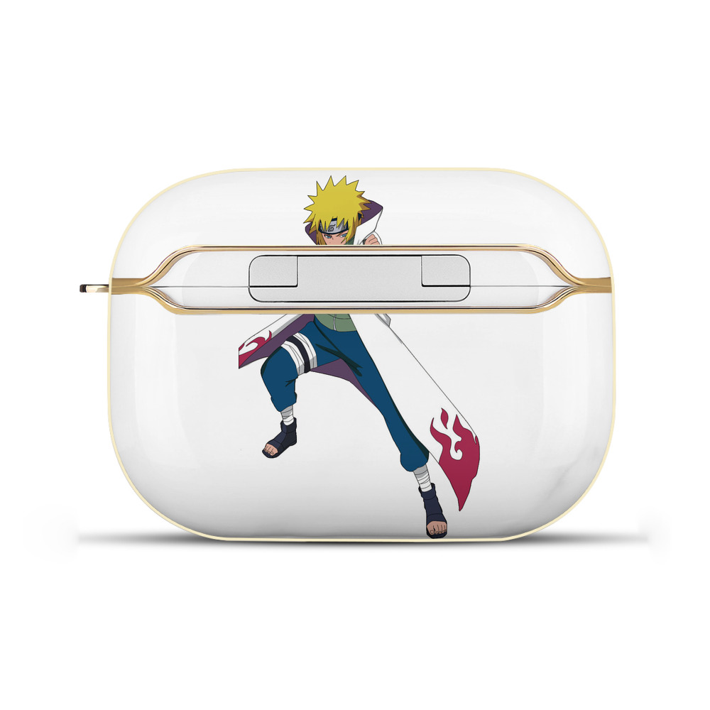 （画像用） NARUTO -ナルト- 波風 ミナト Namikaze Minato 【AirPods Pro用】ハードシェル保護ケース｜耐衝撃・防指紋・カラビナ付き商品仕様