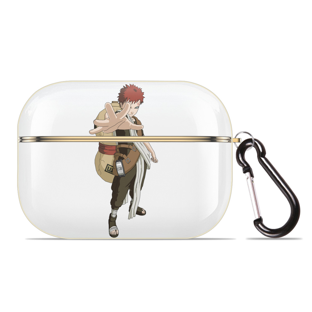 （画像用） NARUTO -ナルト- ガアラ Gaara 【AirPods Pro用】ハードシェル保護ケース｜耐衝撃・防指紋・カラビナ付き商品仕様