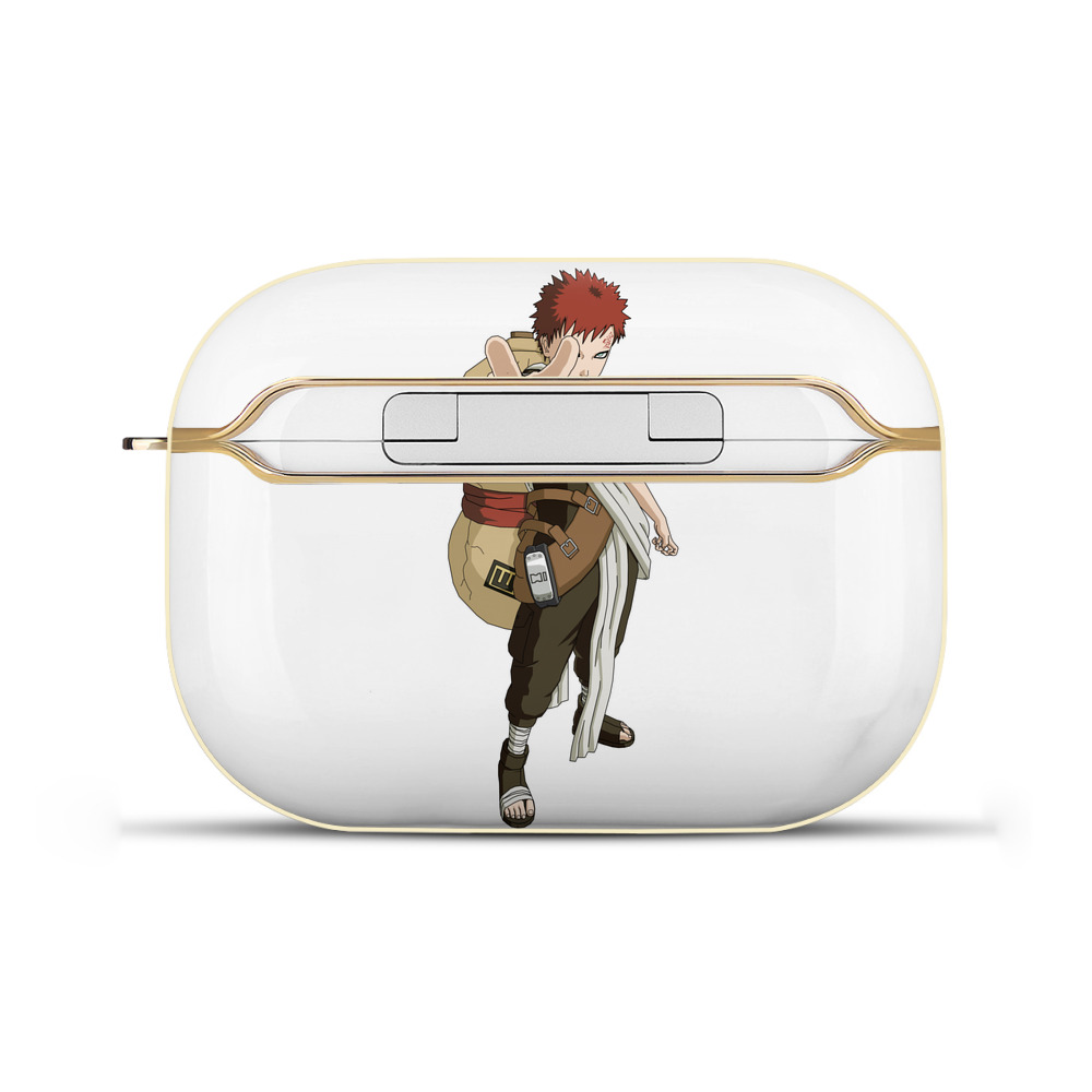 （画像用） NARUTO -ナルト- ガアラ Gaara 【AirPods Pro用】ハードシェル保護ケース｜耐衝撃・防指紋・カラビナ付き商品仕様