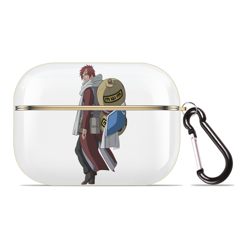 （画像用） NARUTO -ナルト- ガアラ Gaara 【AirPods Pro用】ハードシェル保護ケース｜耐衝撃・防指紋・カラビナ付き商品仕様