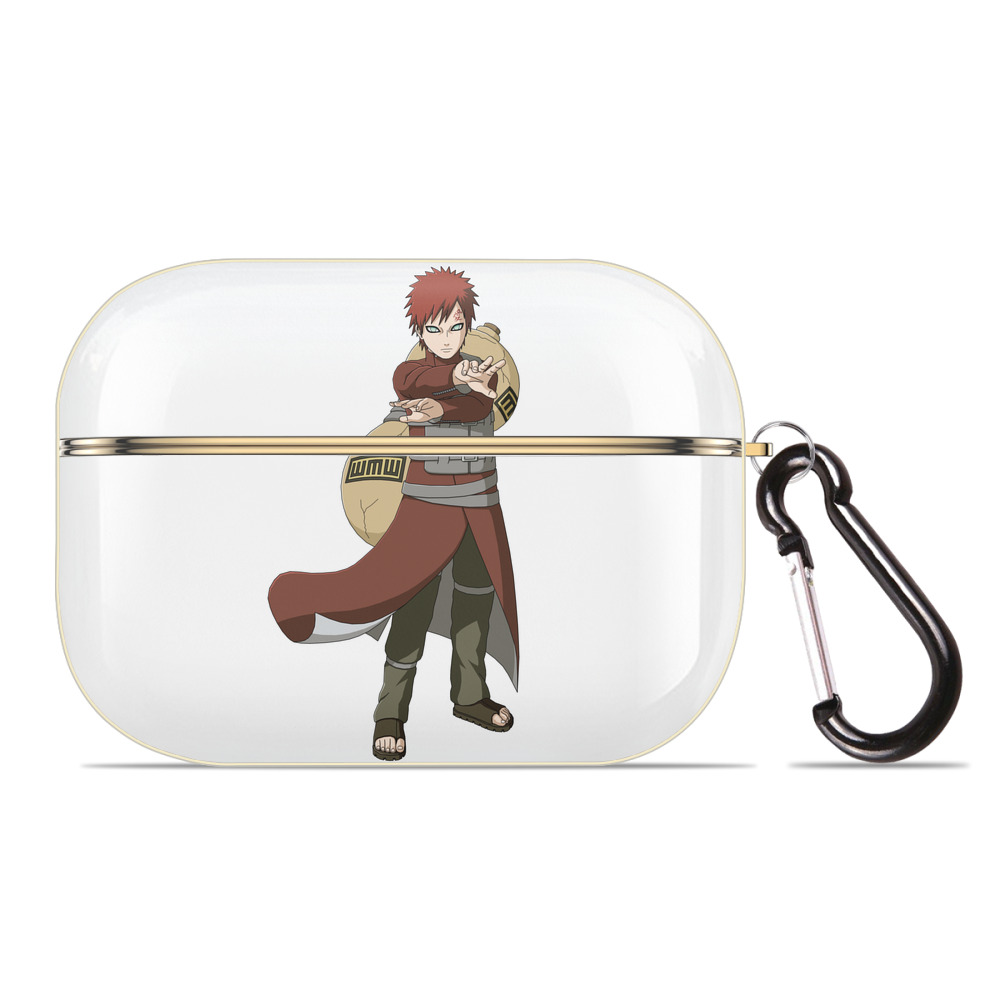（画像用） NARUTO -ナルト- ガアラ Gaara 【AirPods Pro用】ハードシェル保護ケース｜耐衝撃・防指紋・カラビナ付き商品仕様