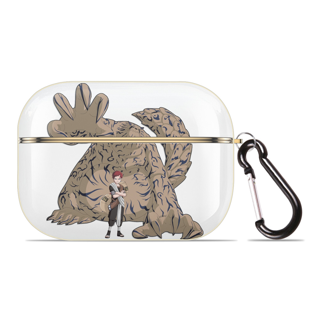 （画像用） NARUTO -ナルト- ガアラ Gaara 【AirPods Pro用】ハードシェル保護ケース｜耐衝撃・防指紋・カラビナ付き商品仕様