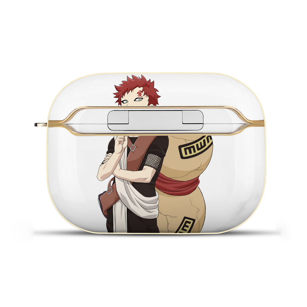（画像用） NARUTO -ナルト- ガアラ Gaara 【AirPods Pro用】ハードシェル保護ケース｜耐衝撃・防指紋・カラビナ付き商品仕様