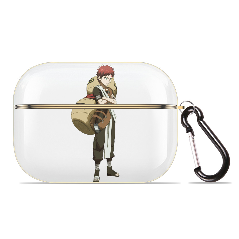 （画像用） NARUTO -ナルト- ガアラ Gaara 【AirPods Pro用】ハードシェル保護ケース｜耐衝撃・防指紋・カラビナ付き商品仕様