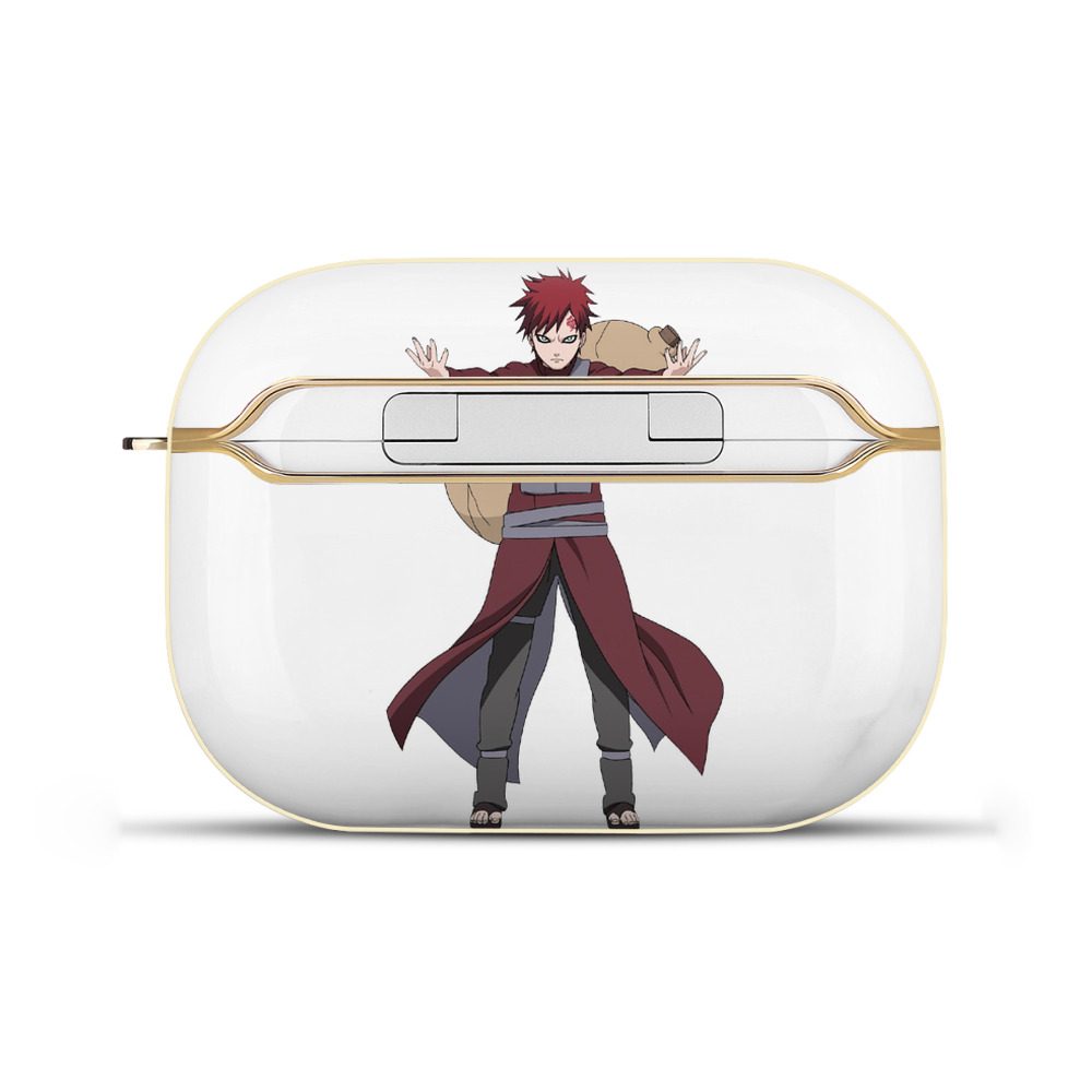 （画像用） NARUTO -ナルト- ガアラ Gaara 【AirPods Pro用】ハードシェル保護ケース｜耐衝撃・防指紋・カラビナ付き商品仕様