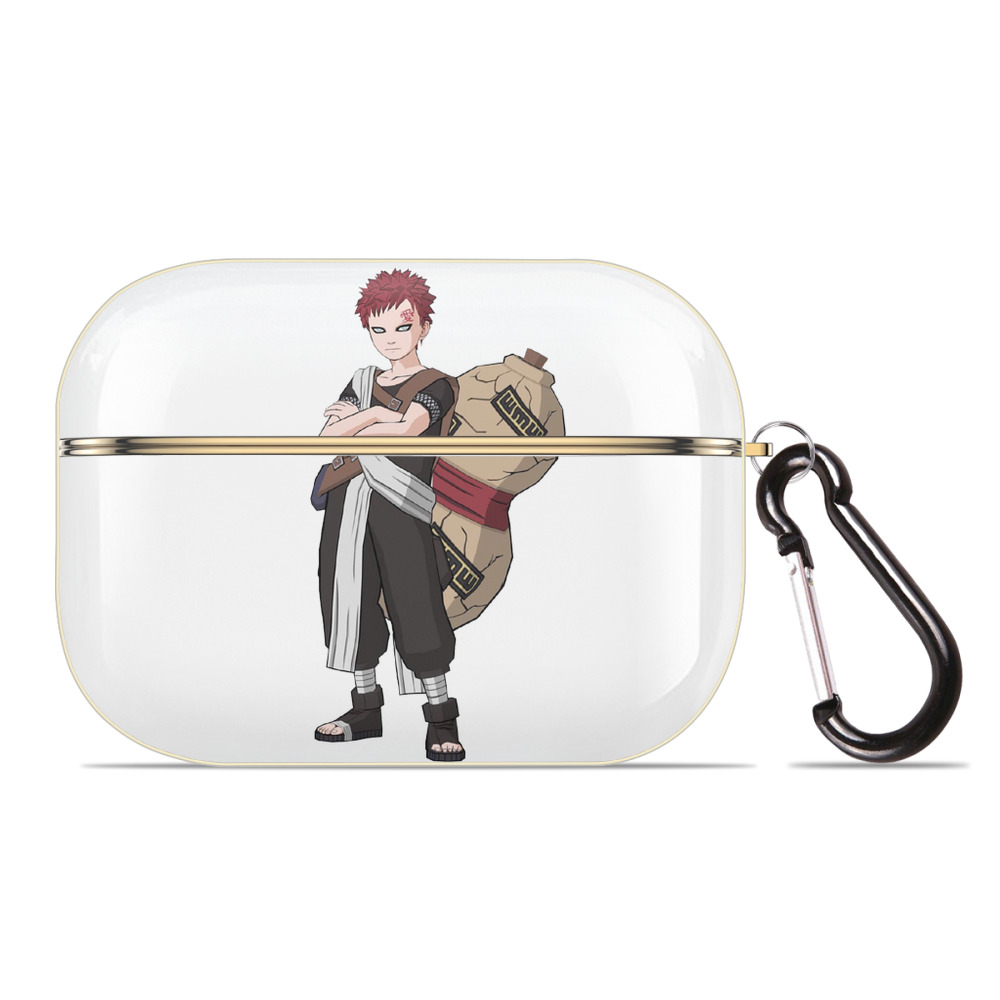 （画像用） NARUTO -ナルト- ガアラ Gaara 【AirPods Pro用】ハードシェル保護ケース｜耐衝撃・防指紋・カラビナ付き商品仕様
