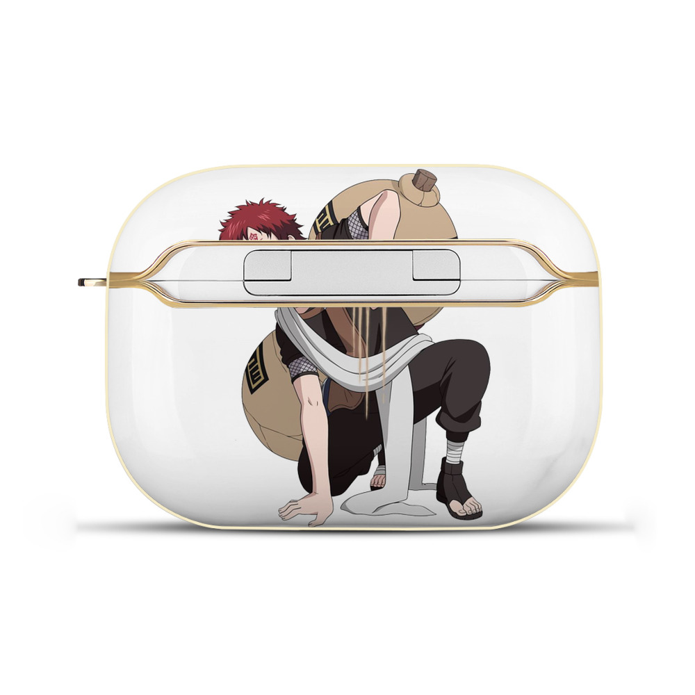 （画像用） NARUTO -ナルト- ガアラ Gaara 【AirPods Pro用】ハードシェル保護ケース｜耐衝撃・防指紋・カラビナ付き商品仕様