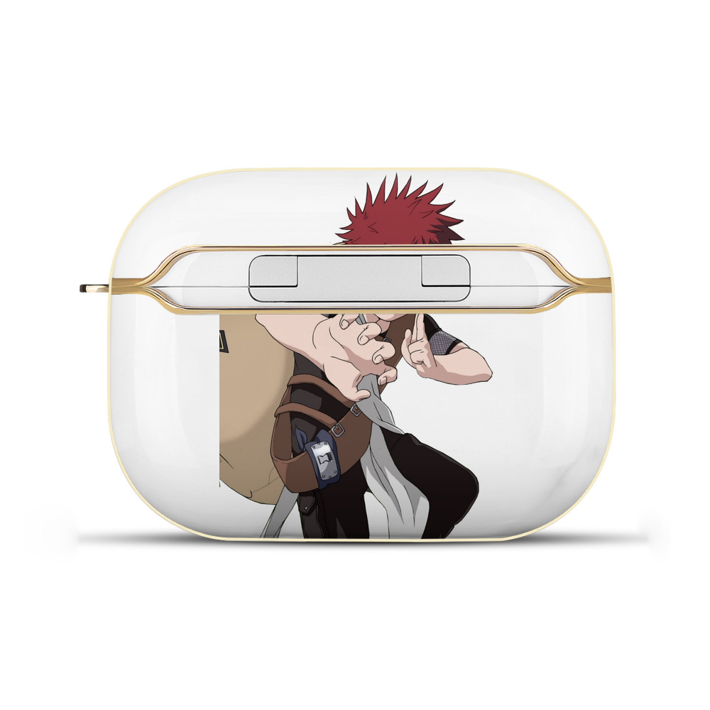 （画像用） NARUTO -ナルト- ガアラ Gaara 【AirPods Pro用】ハードシェル保護ケース｜耐衝撃・防指紋・カラビナ付き商品仕様