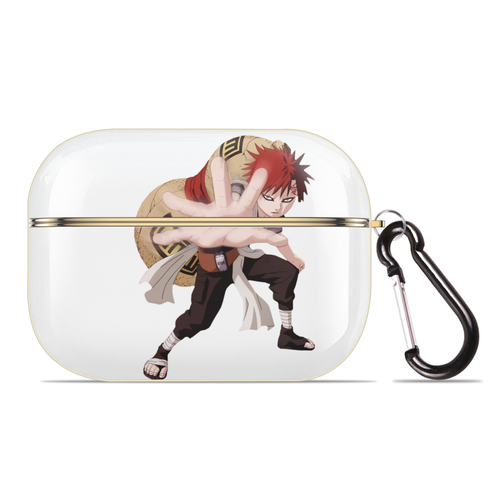 （画像用） NARUTO -ナルト- ガアラ Gaara 【AirPods Pro用】ハードシェル保護ケース｜耐衝撃・防指紋・カラビナ付き商品仕様
