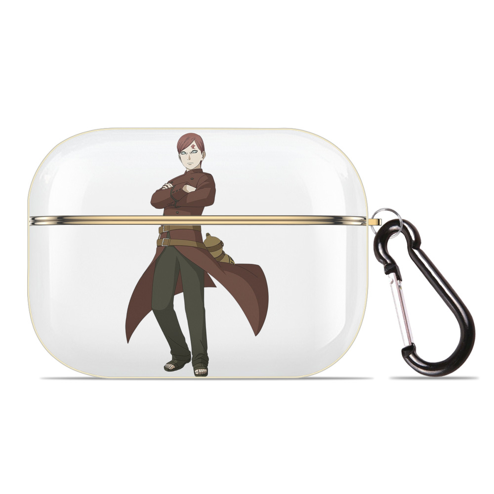 （画像用） NARUTO -ナルト- ガアラ Gaara 【AirPods Pro用】ハードシェル保護ケース｜耐衝撃・防指紋・カラビナ付き商品仕様