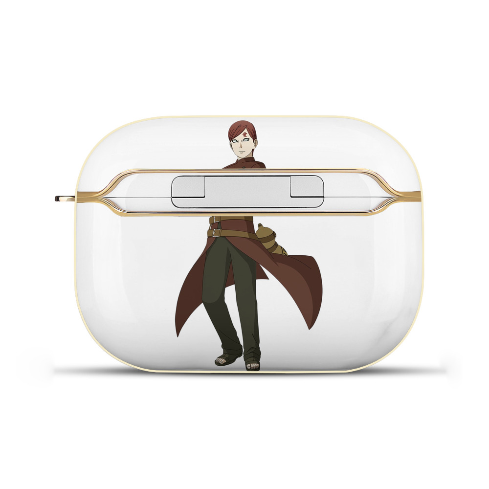 （画像用） NARUTO -ナルト- ガアラ Gaara 【AirPods Pro用】ハードシェル保護ケース｜耐衝撃・防指紋・カラビナ付き商品仕様