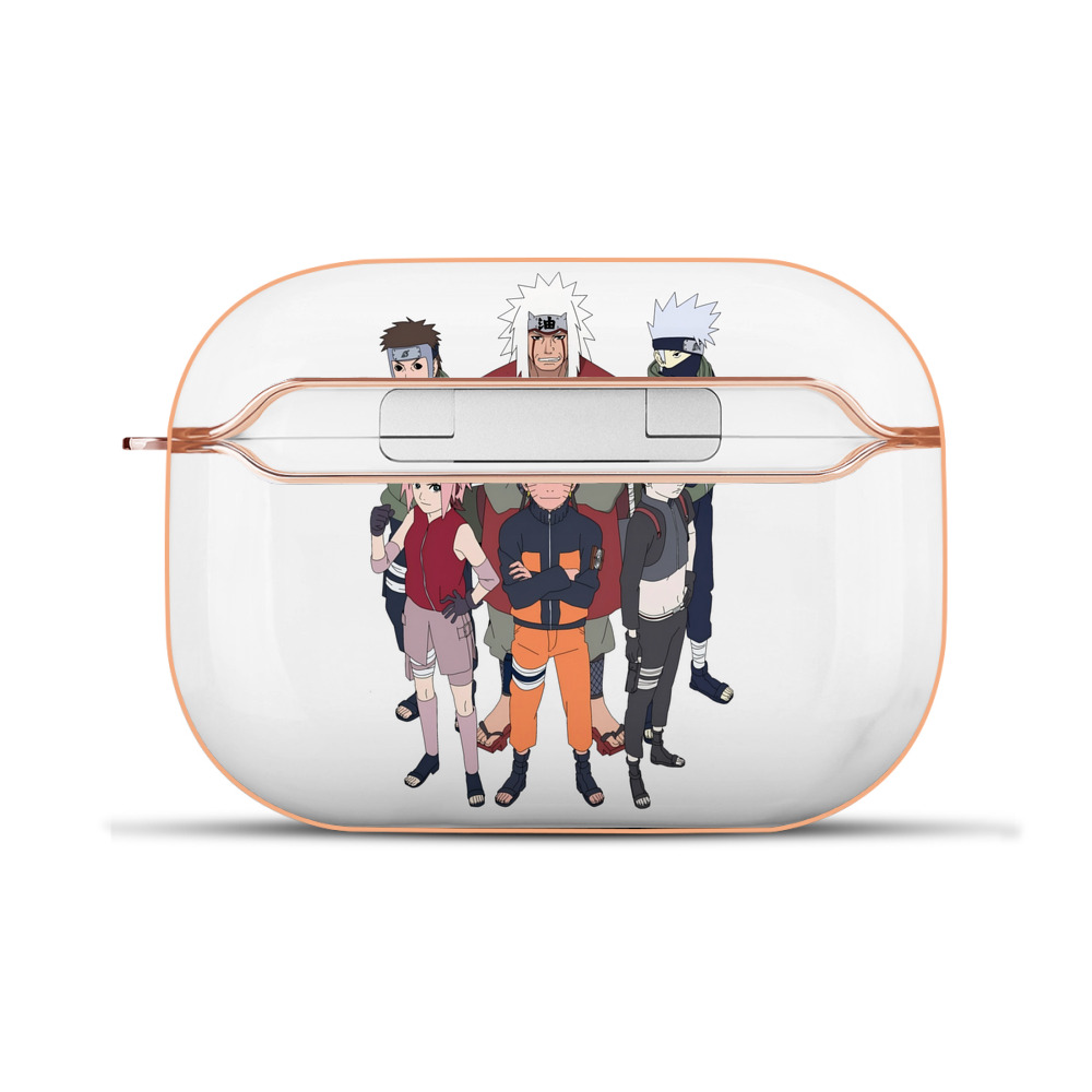 （画像用） NARUTO -ナルト- うずまき ナルト Uzumaki Naruto 【AirPods Pro用】ハードシェル保護ケース｜耐衝撃・防指紋・カラビナ付き商品仕様
